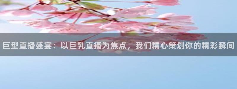 雨燕360体育免费直播小仙儿：巨型直播盛宴：以巨乳直播为焦点，我们精心策划你的精彩瞬间